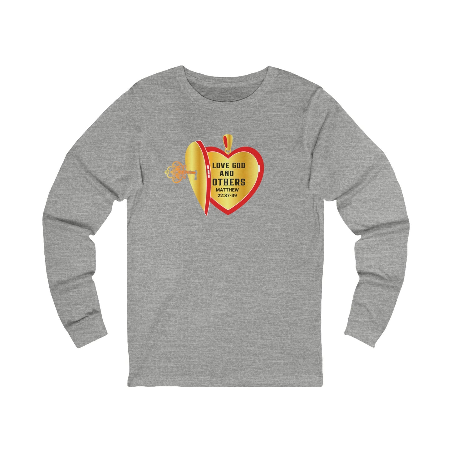Love God & Others, Long Sleeve Tee — Faith-Based Christian Message Shirt