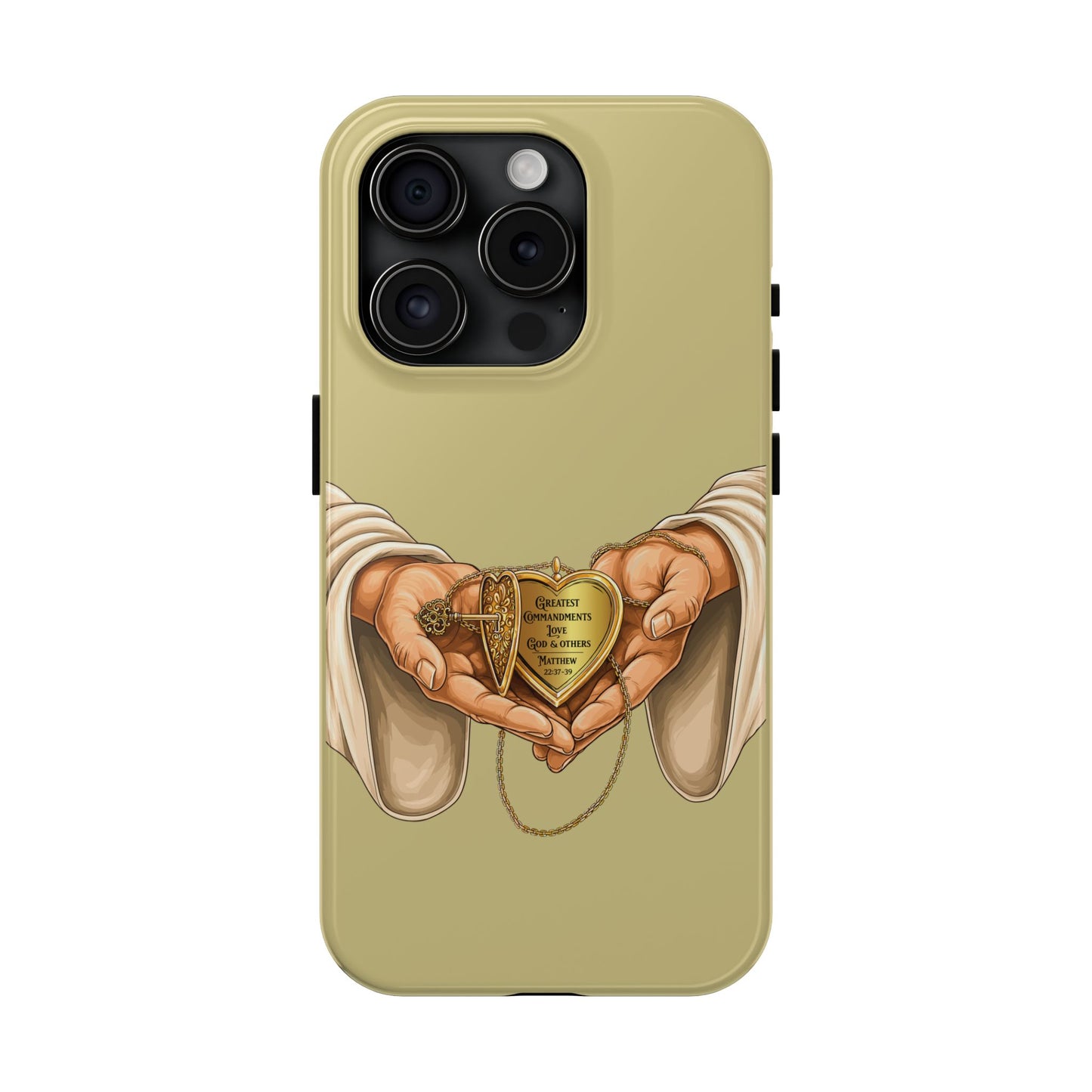 Greatest Commandments-Love God & Others, Phone Case, Christian, Faith-Based