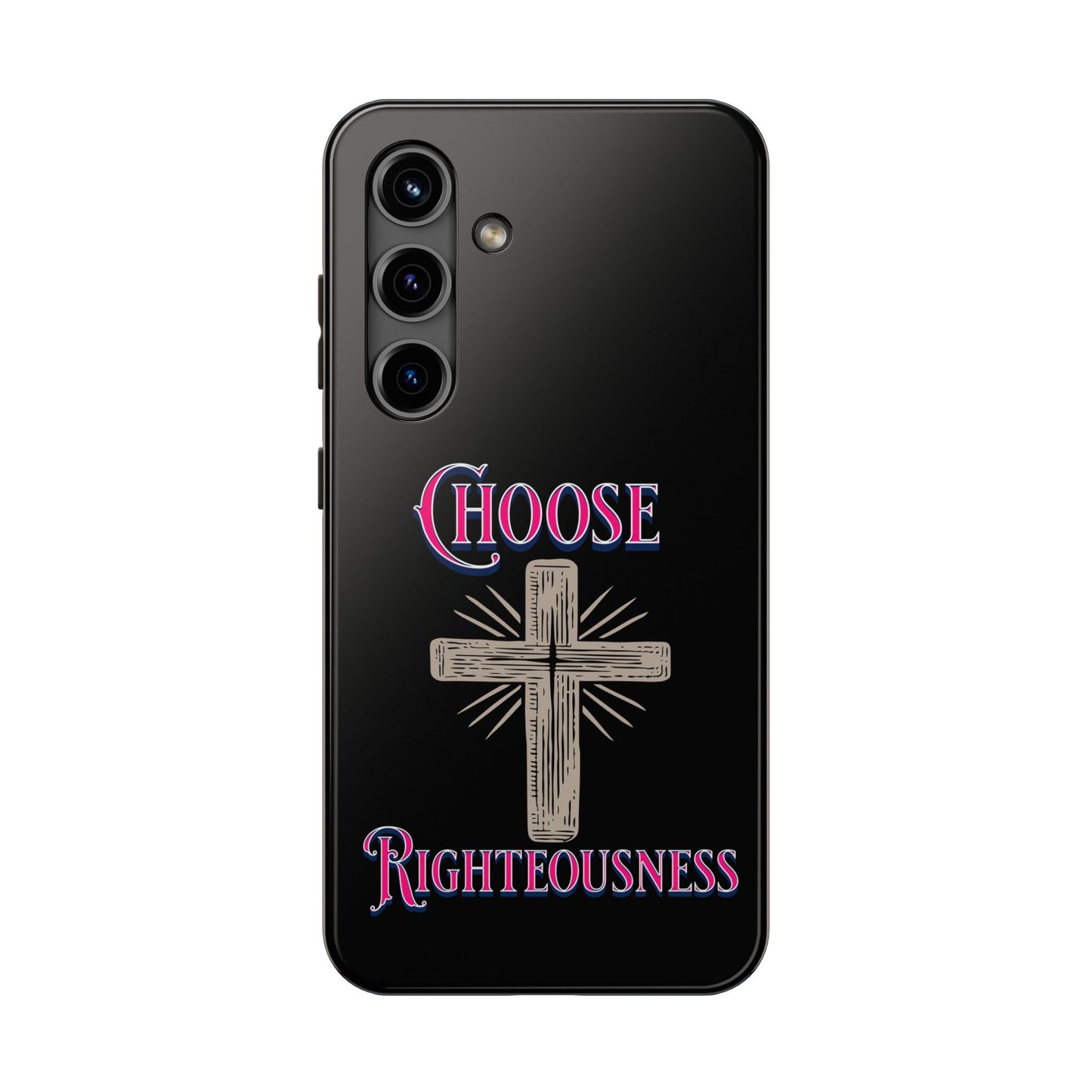 Choose Righteousness, Phone Case, Christian, Faith-Based