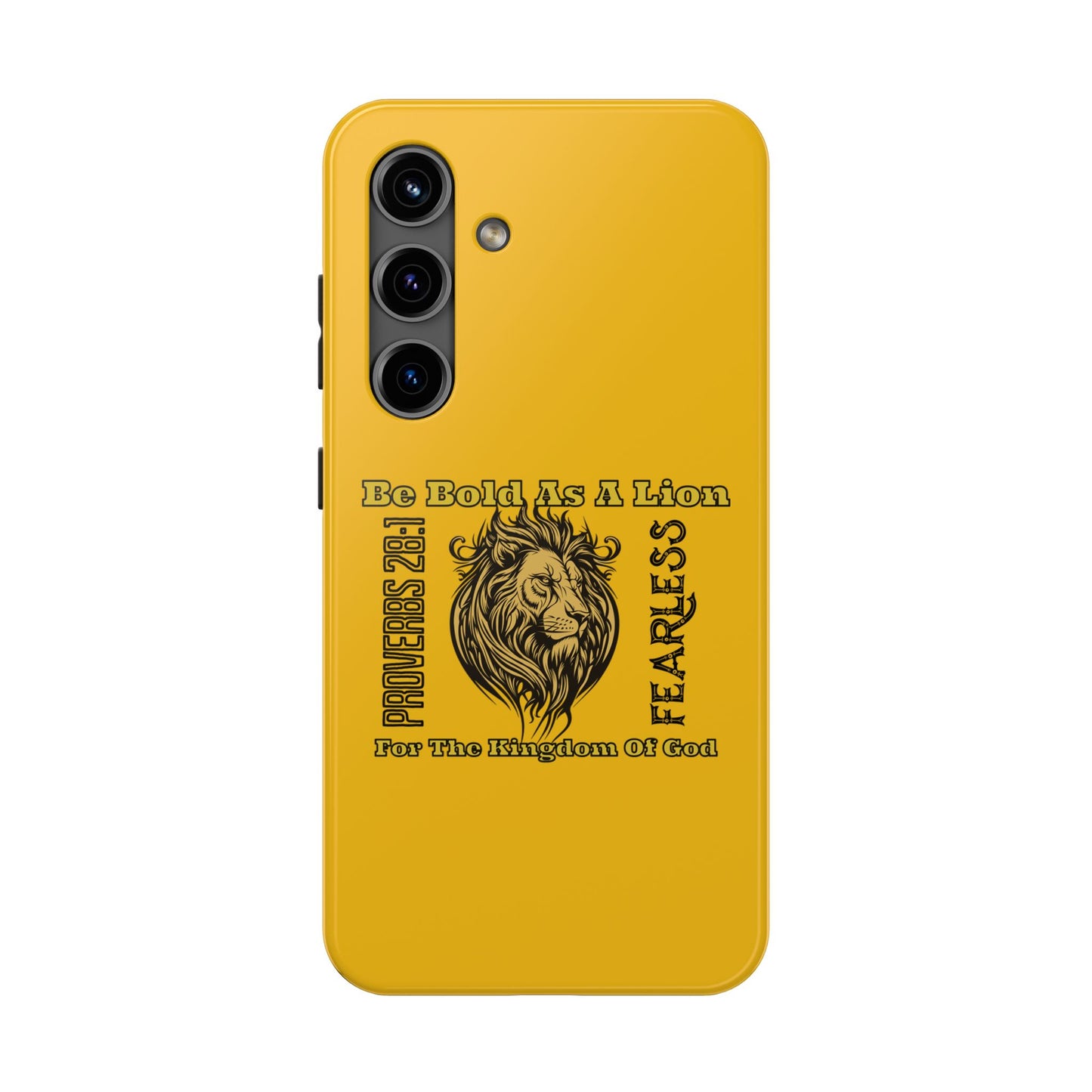 Be Bold For the Kingdom of God, Phone Case, Christian, Faith-Based