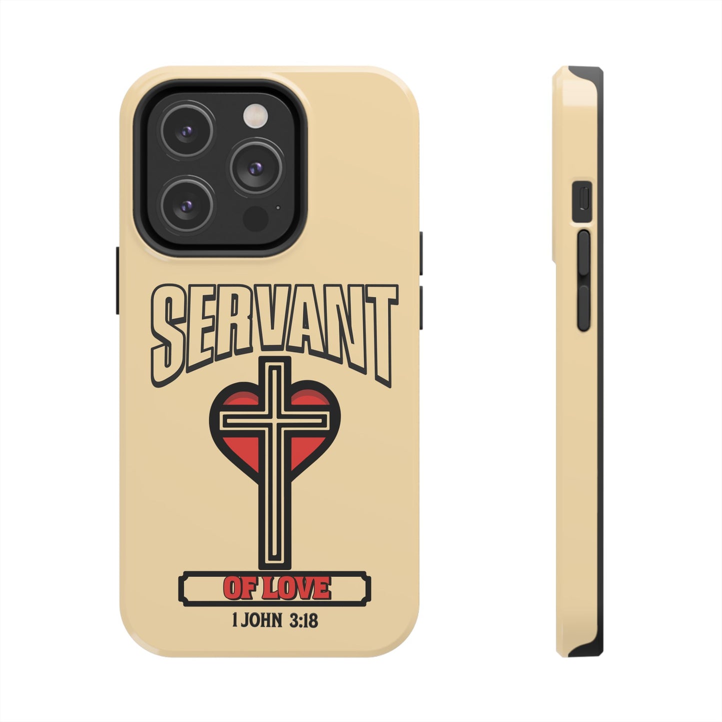 Servant of Love, Phone Case, Christian, Faith-Based
