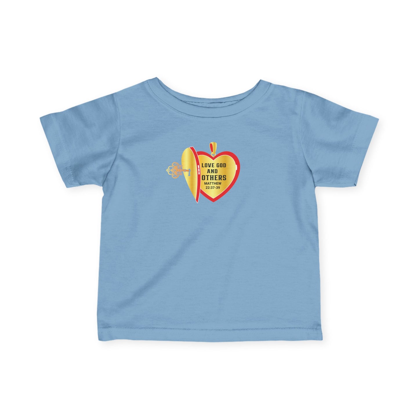 Christian T-Shirt, Love God & Others, Infant T-Shirt