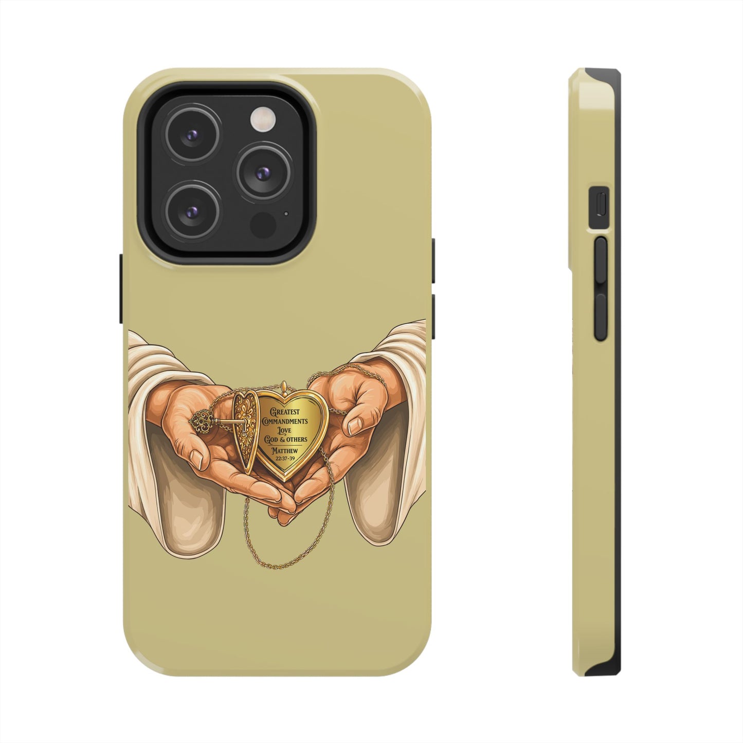 Greatest Commandments-Love God & Others, Phone Case, Christian, Faith-Based
