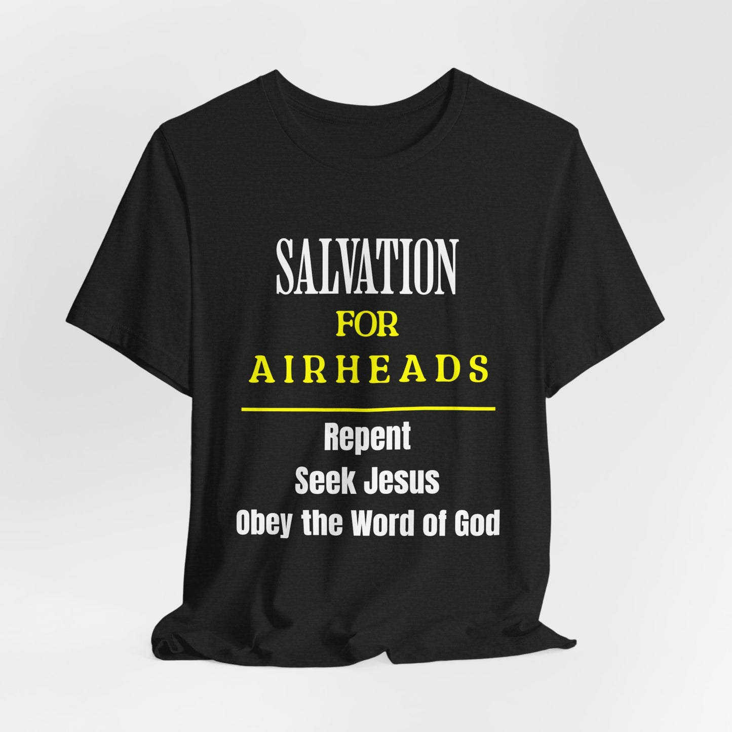 Salvation for Airheads, Christian, Faith-Based, Repentance