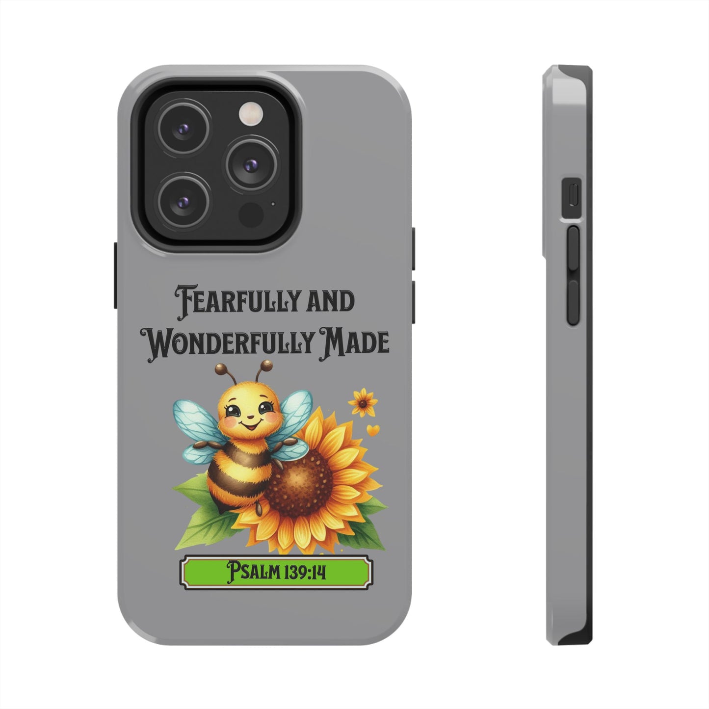 Fearfully and Wonderfully Made, Phone Case, Christian, Faith-Based