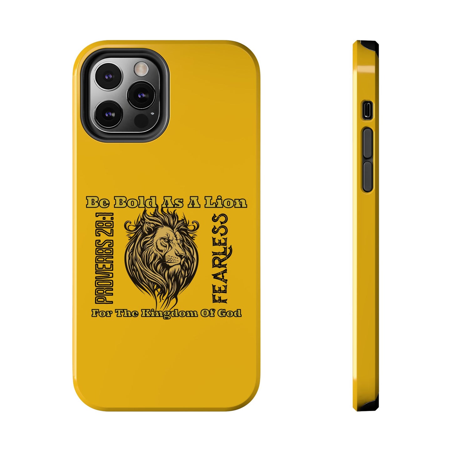 Be Bold For the Kingdom of God, Phone Case, Christian, Faith-Based