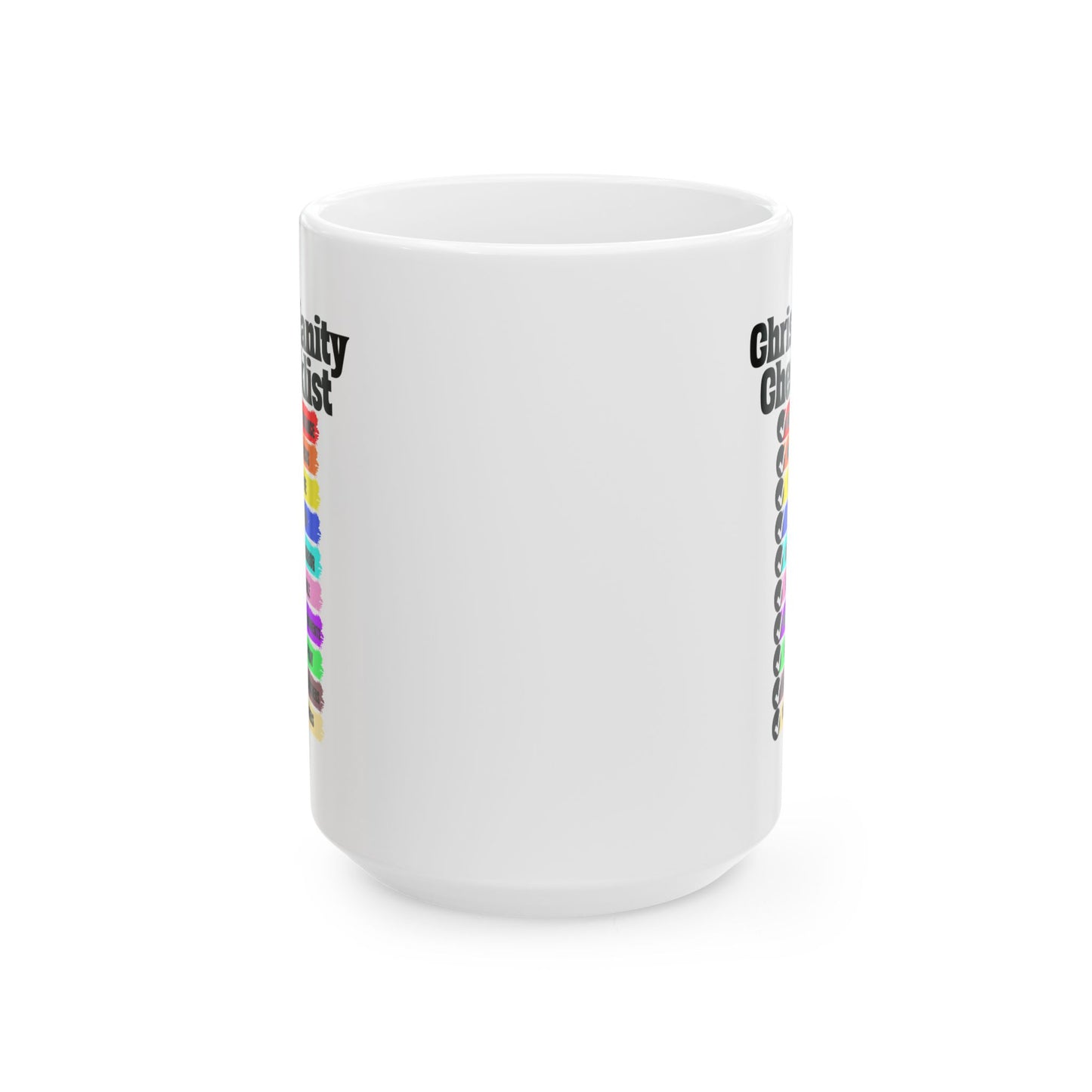 Christianity Checklist, Christian Mug, Ceramic 11 oz Coffee Mug, Faith-Based