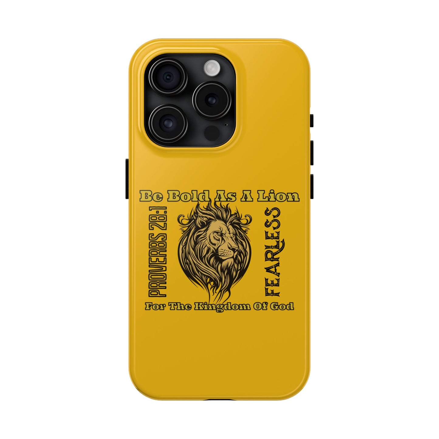 Be Bold For the Kingdom of God, Phone Case, Christian, Faith-Based