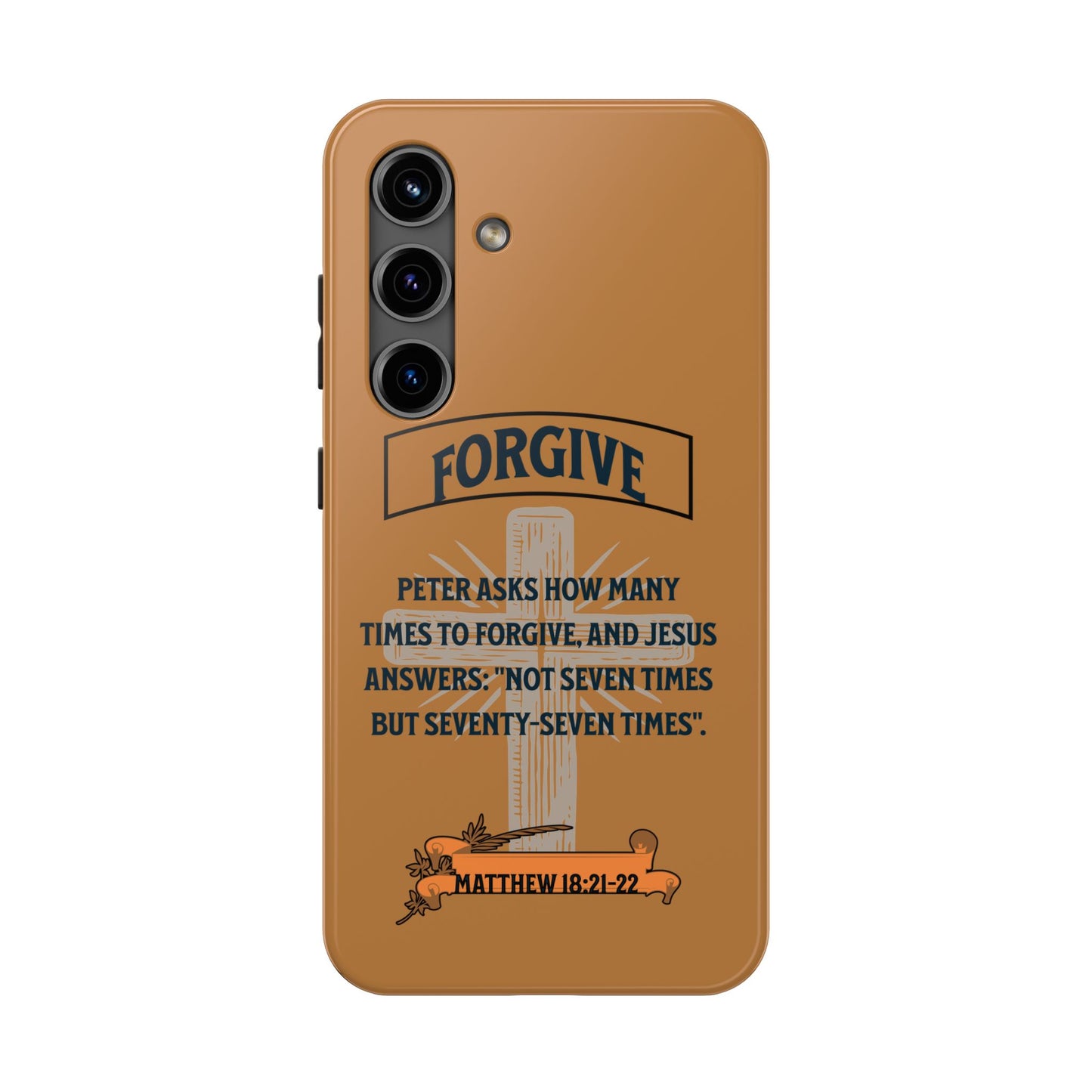 Forgive, Phone Case, Christian, Faith-Based