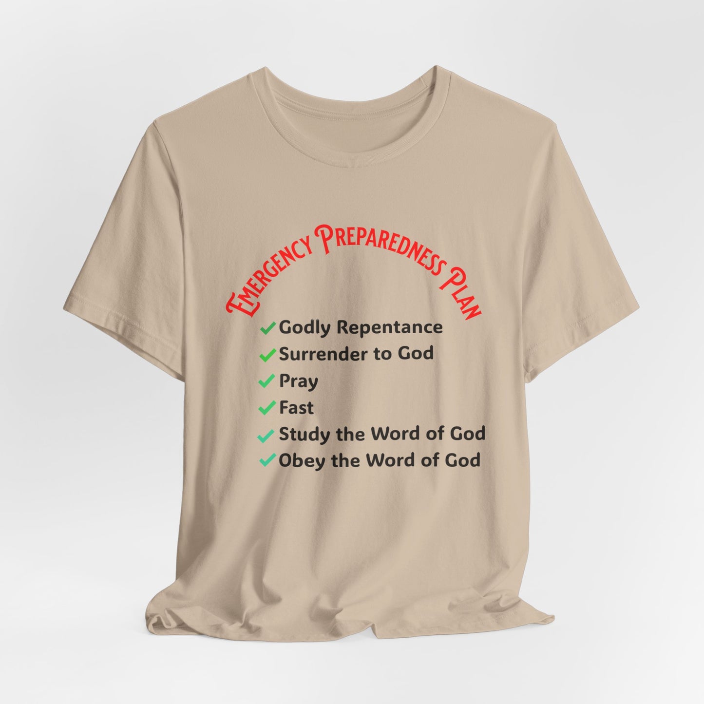 Emergency Preparedness Plan, Faith-Based, Christian