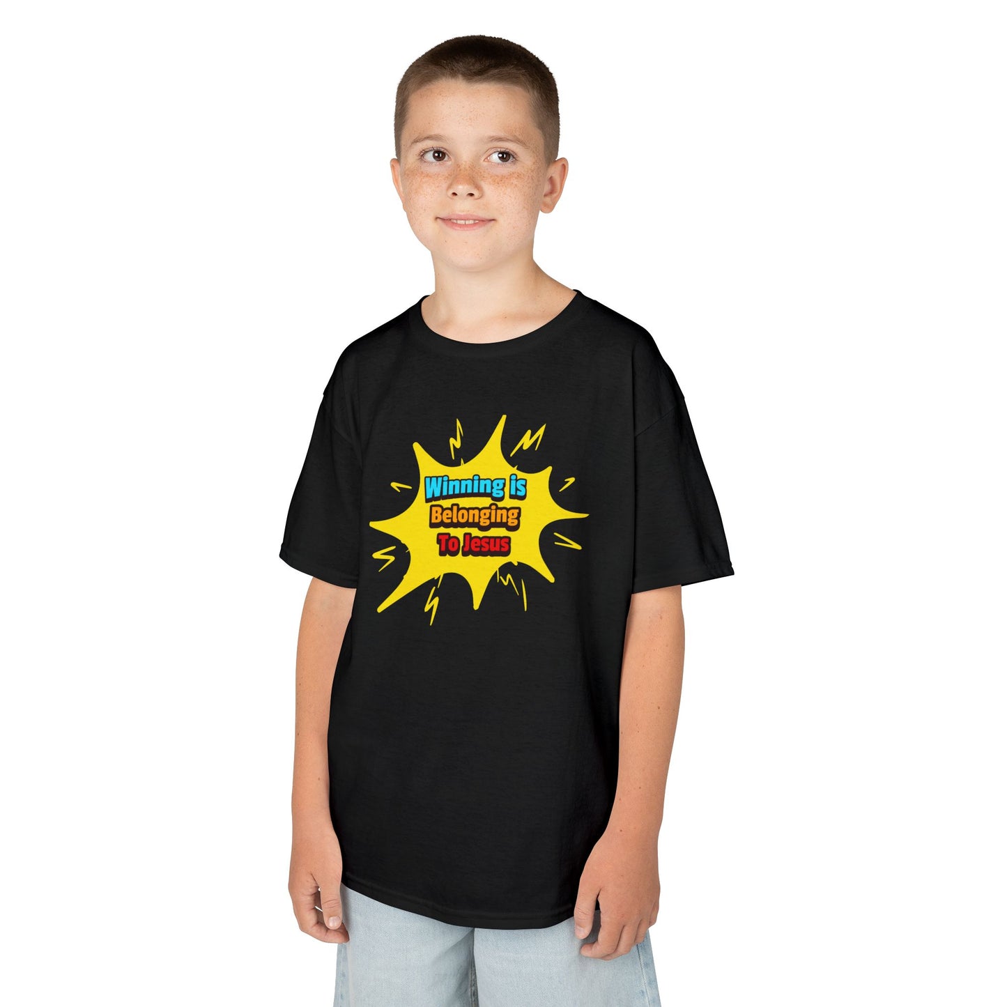 Winning is Belonging to Jesus T-Shirt, Faith, Inspiration, Jesus, Faith-Based