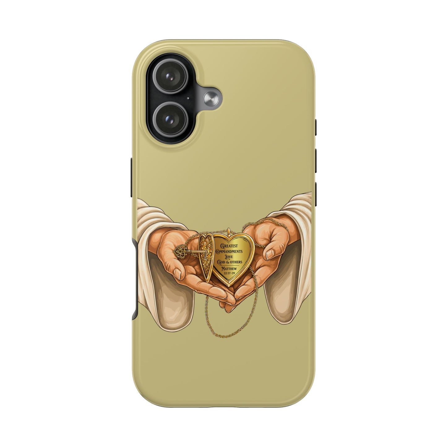 Greatest Commandments-Love God & Others, Phone Case, Christian, Faith-Based