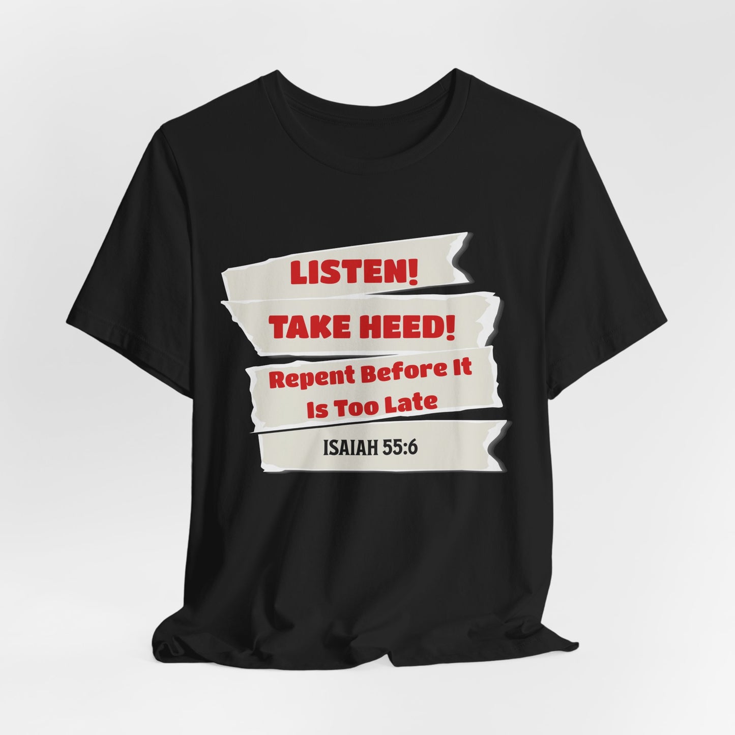 Listen-Take Heed, Christian, Faith-Based, Repentance