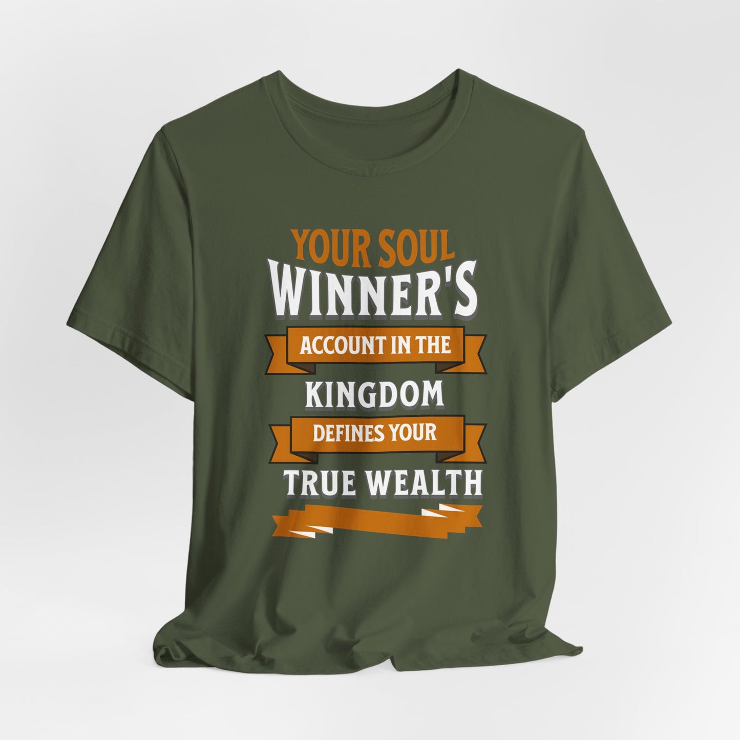 Soul Winner's Account True Wealth, Christian, Faith-Based, Repentance