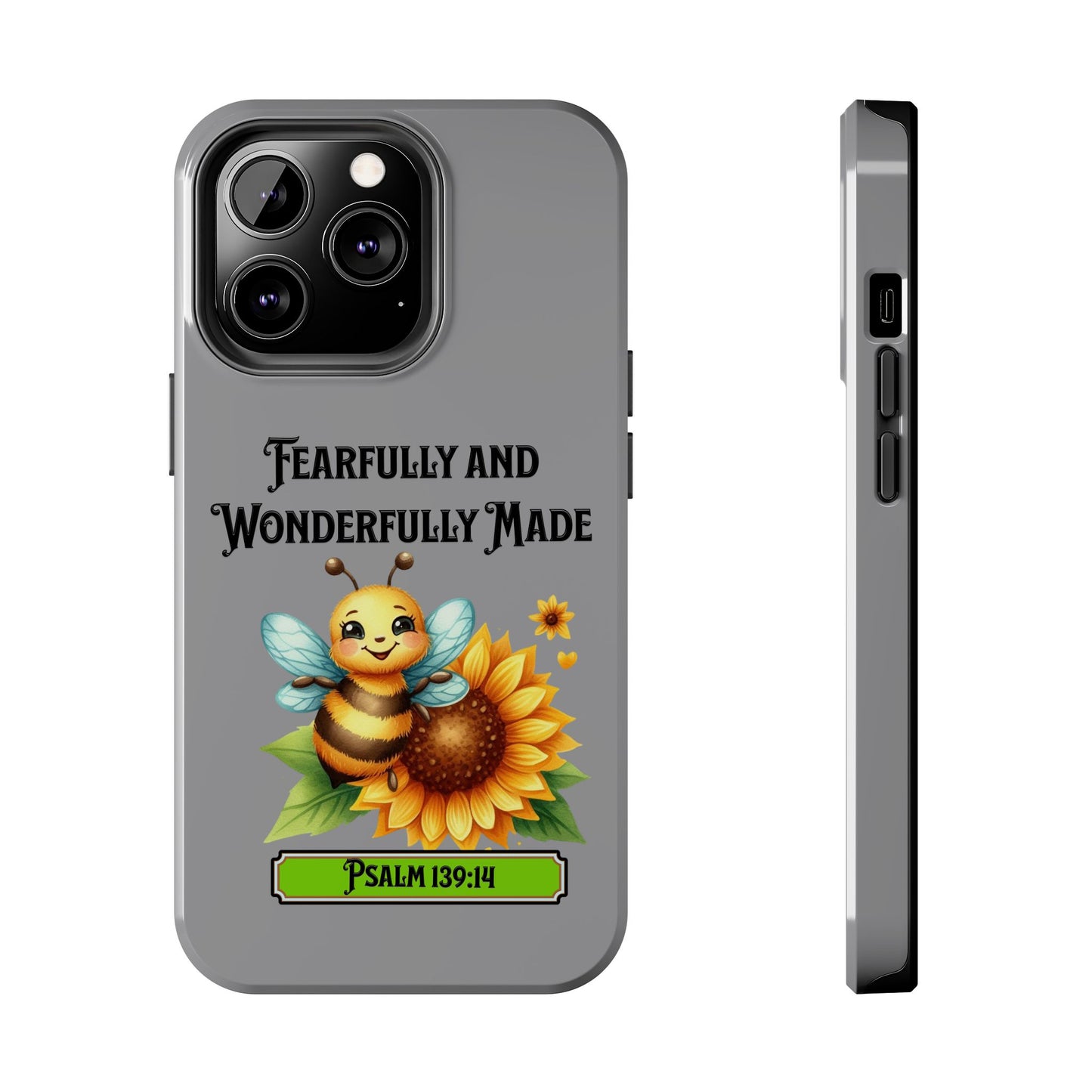 Fearfully and Wonderfully Made, Phone Case, Christian, Faith-Based