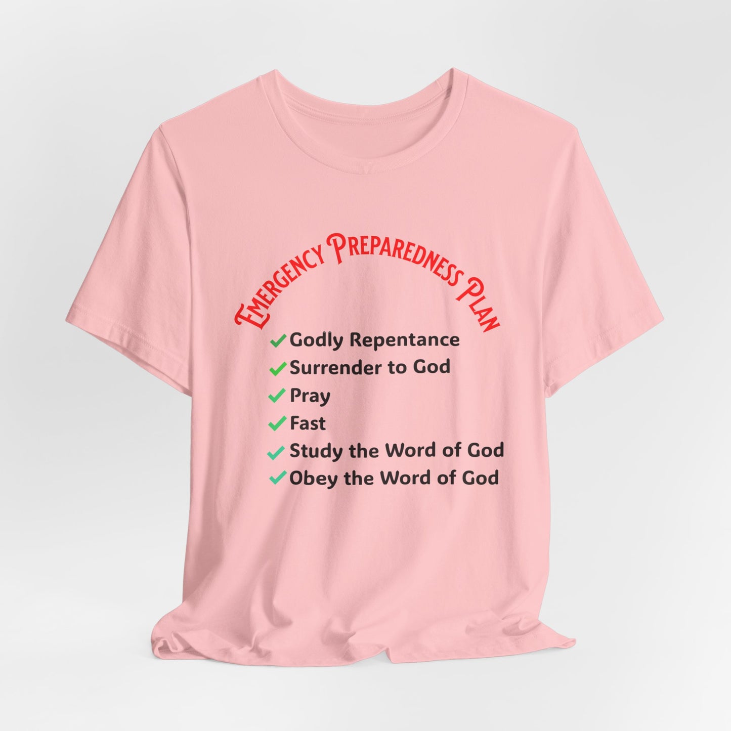 Emergency Preparedness Plan, Faith-Based, Christian