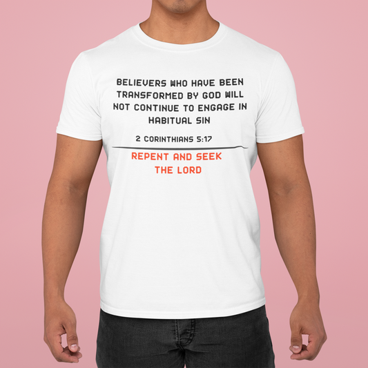 Habitual Sin, Repent & Seek the Lord, Christian, Faith-Based