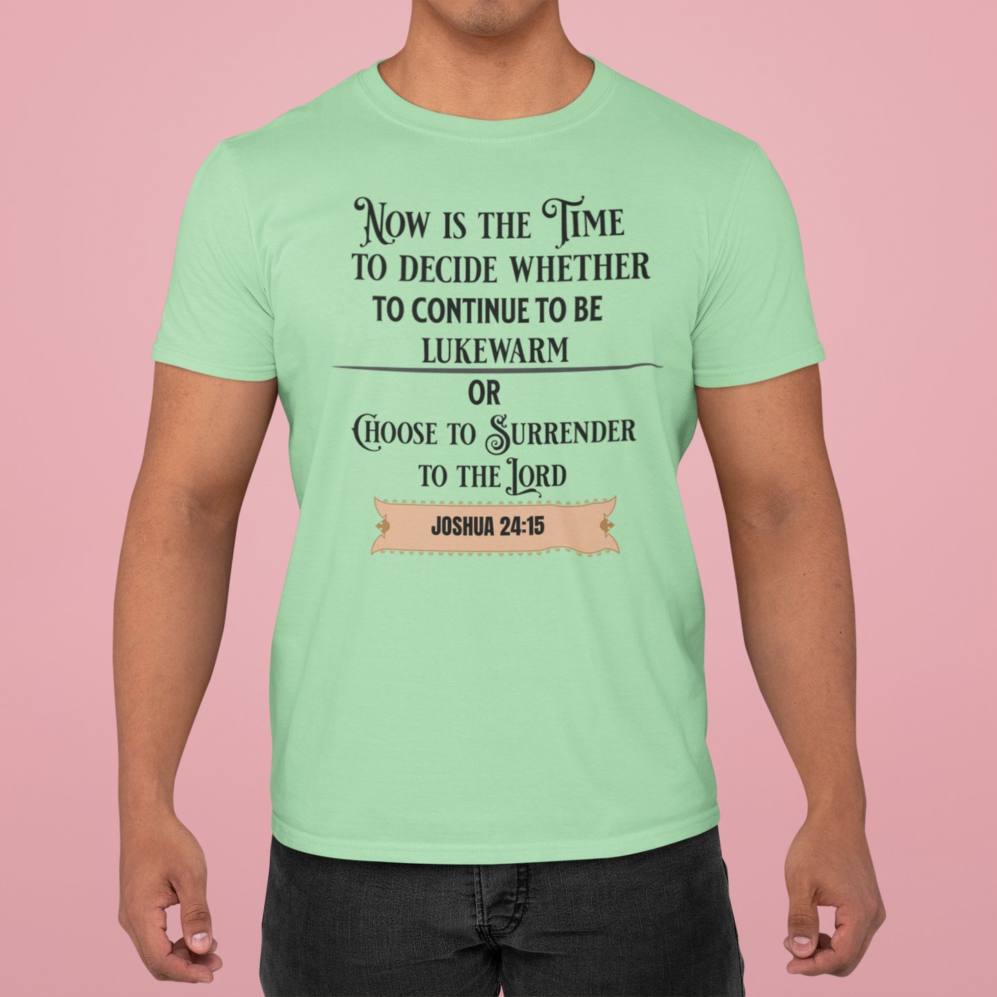 Now Is the Time to Decide to Be Lukewarm or Surrender, Christian, Faith-Based, Repentance
