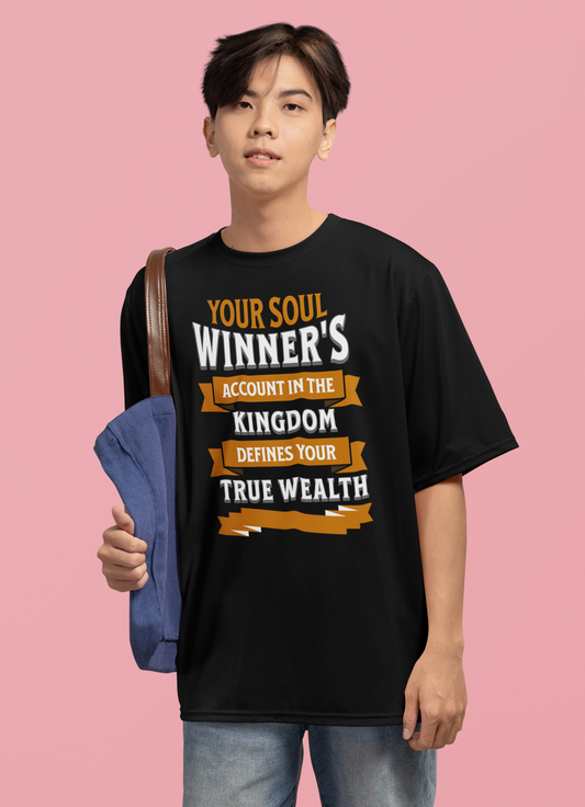 Soul Winner's Account True Wealth, Faith, Inspiration, Jesus, Faith-Based