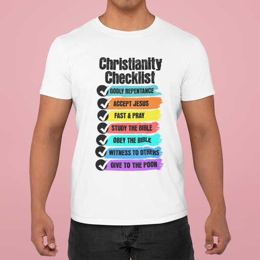 Christianity Checklist, Faith-Based, Repentance