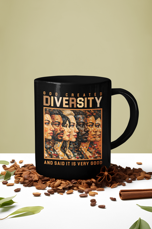 God Created Diversity and Said It Is Very Good, Goat or Sheep? Christian Mug, Faith-Based