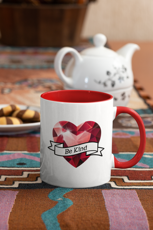 Be Kind, Christian Mug, Ceramic 11 oz Coffee Mug, Faith-Based