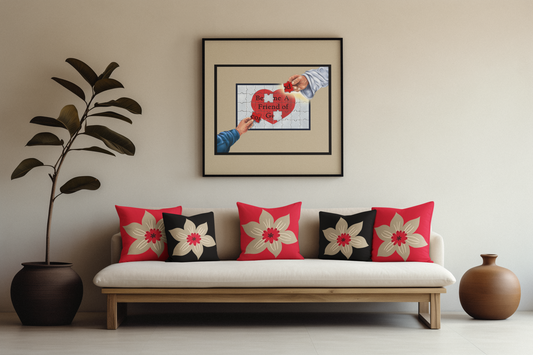 Become a Friend of God Puzzle Design, Christian, Faith-Based, Matte Canvas, Stretched