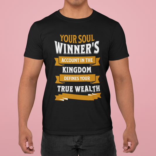 Soul Winner's Account True Wealth, Christian, Faith-Based, Repentance