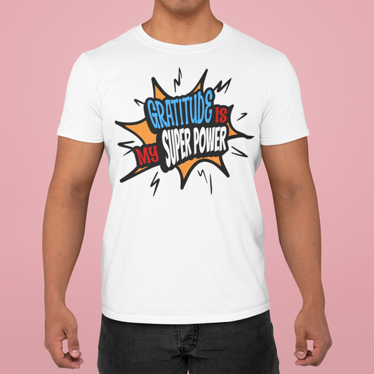 Gratitude Is My SuperPower, Christian, Faith-Based, Salvation
