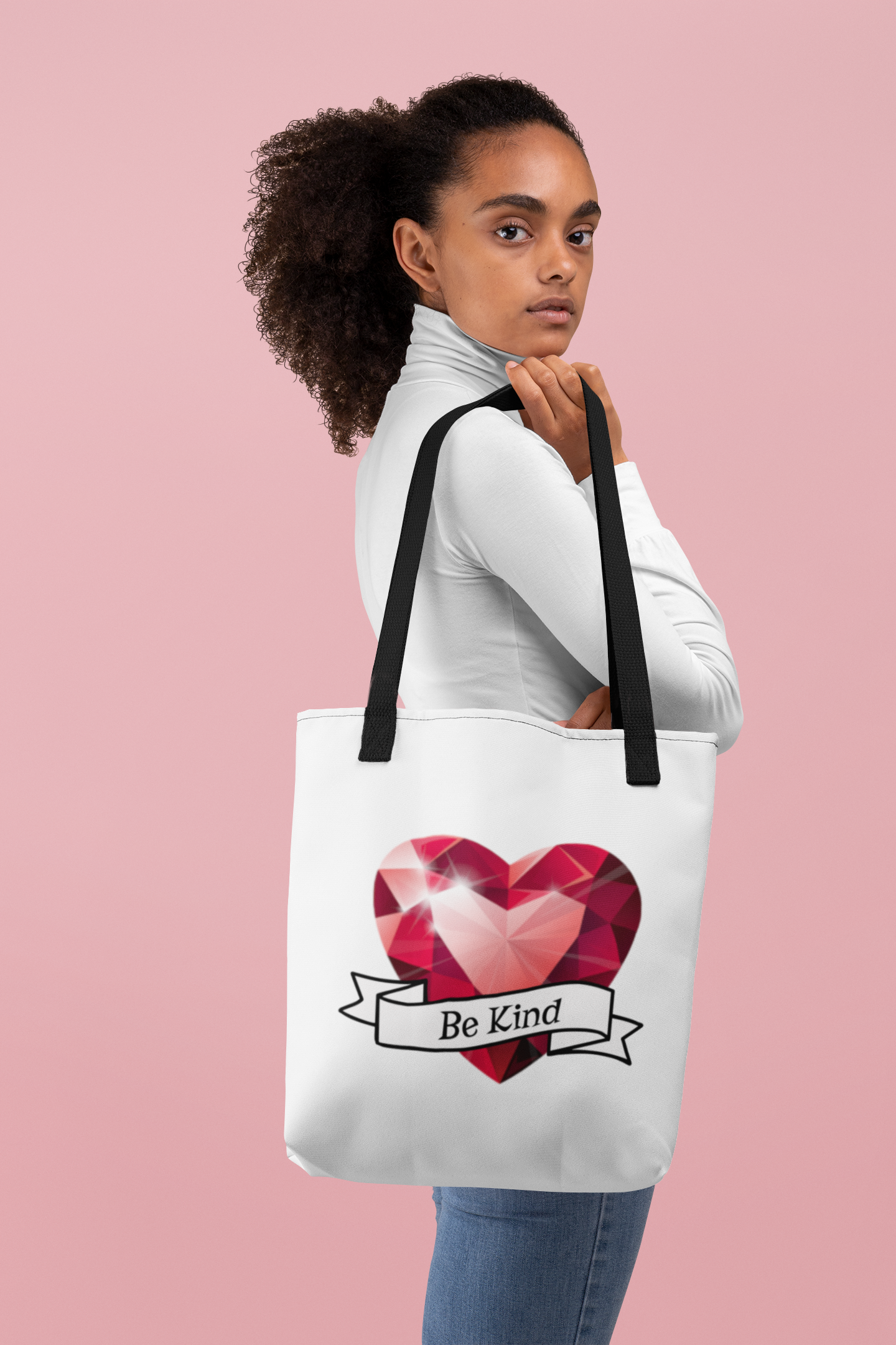 Be Kind, Christian Tote Bag, Inspirational, Bible Faith