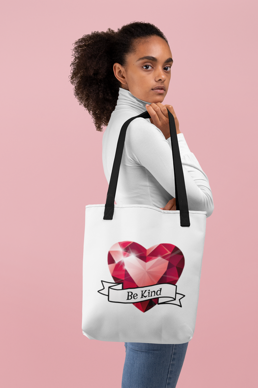 Be Kind, Christian Tote Bag, Inspirational, Bible Faith