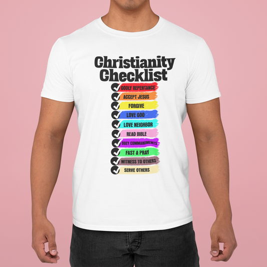 Christianity Checklist, Faith-Based, Repentance