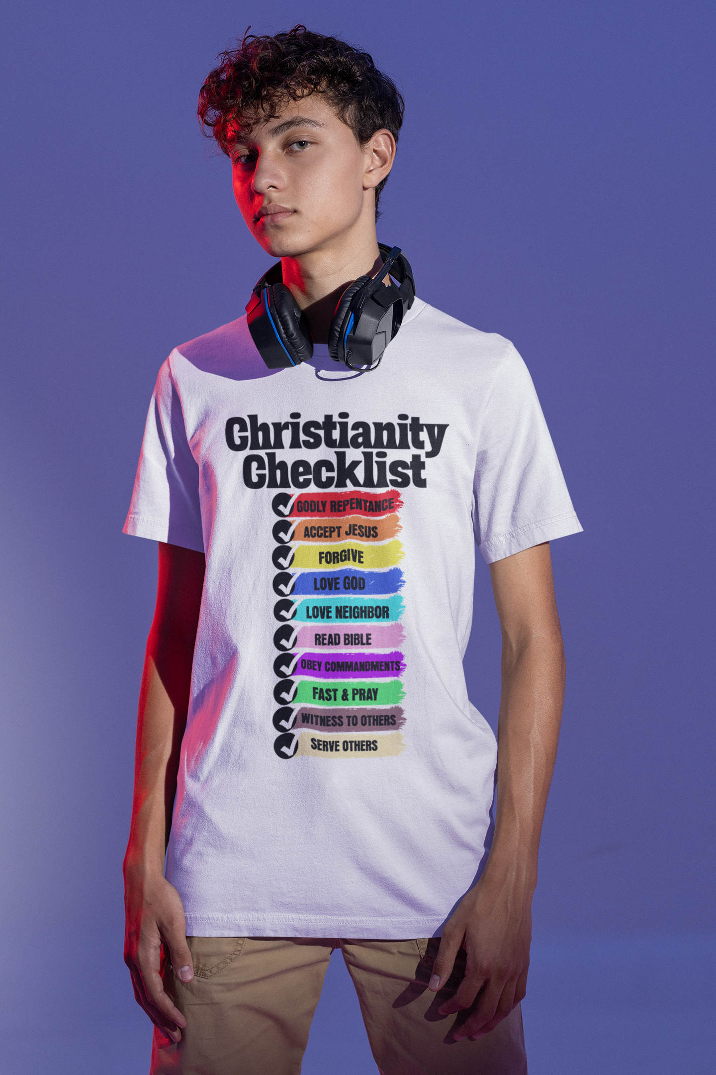 Christianity Checklist, Faith, Inspiration, Jesus, Faith-Based