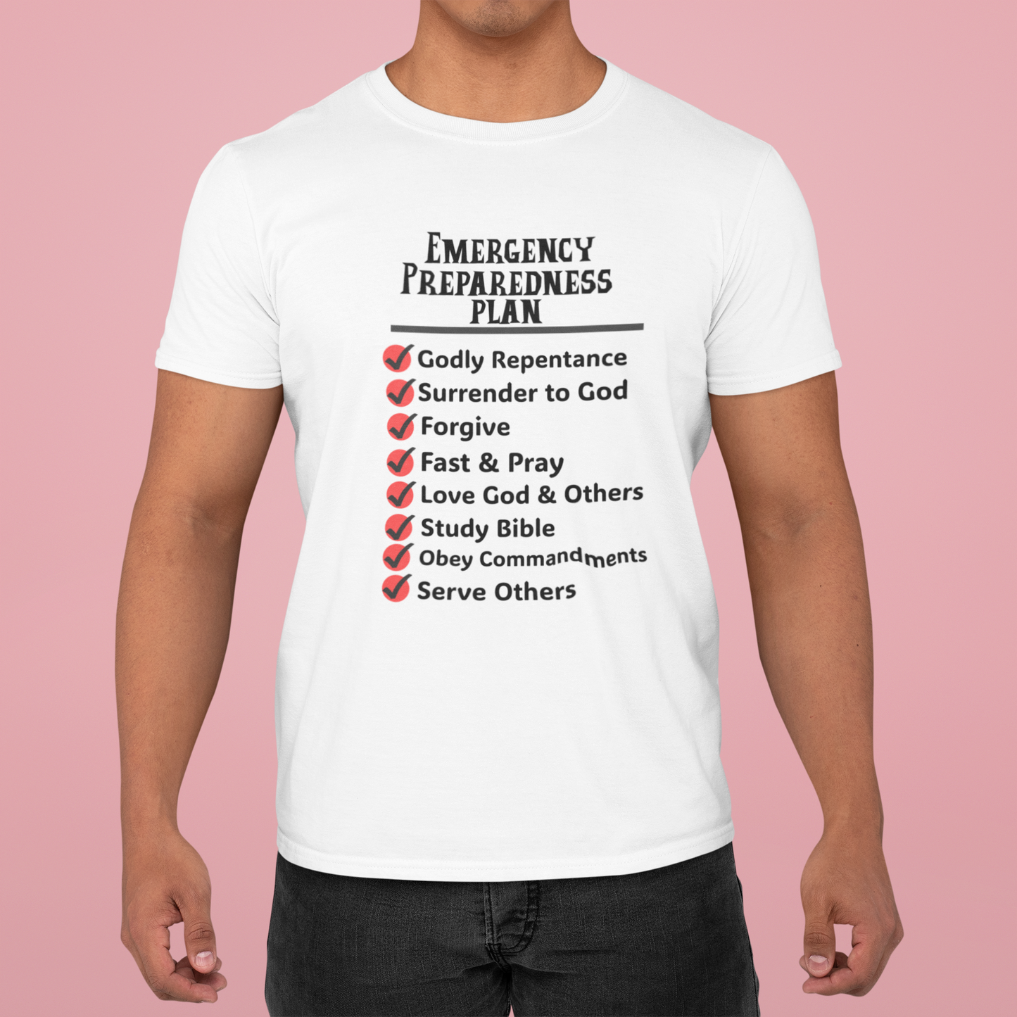 Emergency Preparedness Plan, Faith-Based, Christian