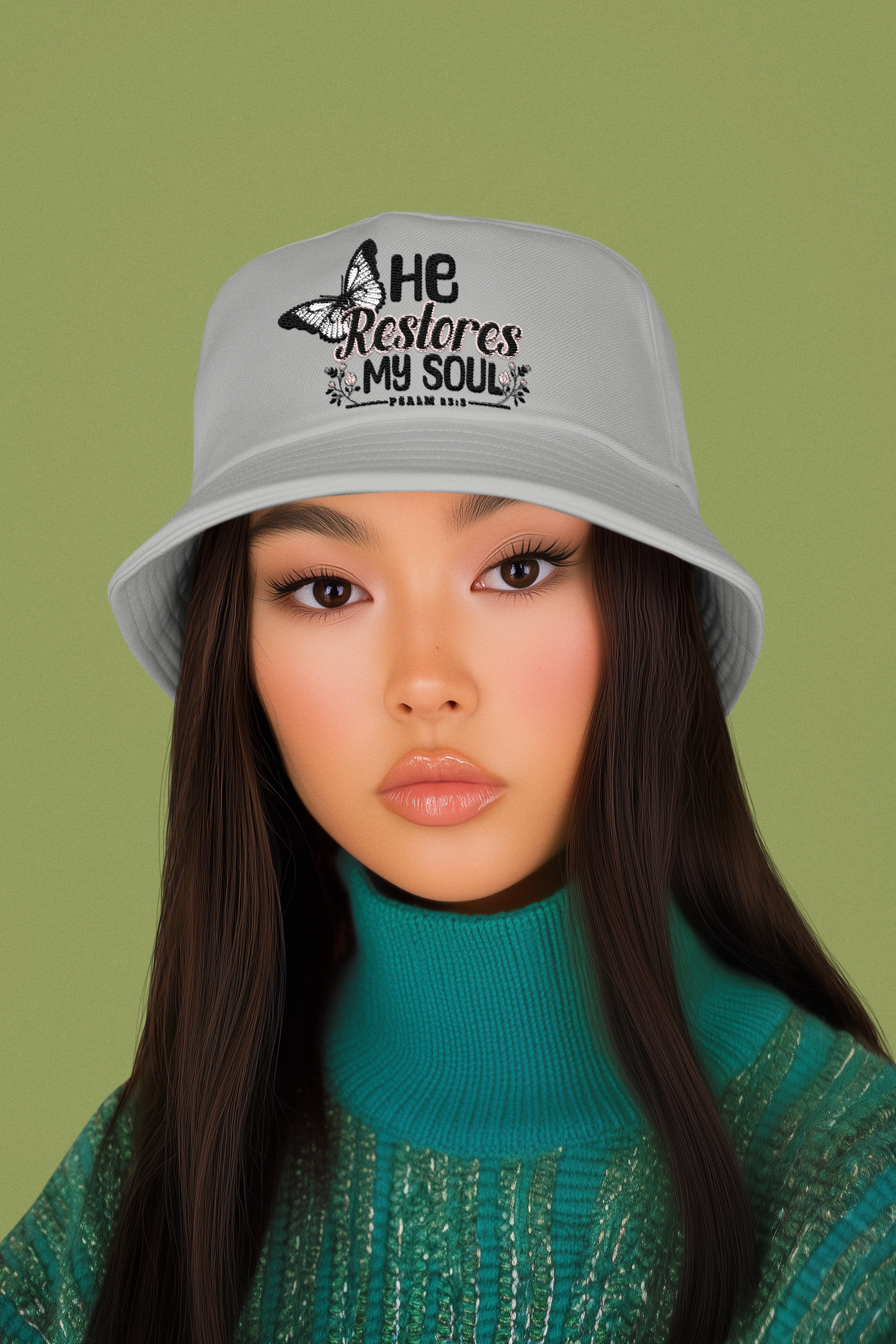Bucket Hat, He Restores My Soul, Faith-Based