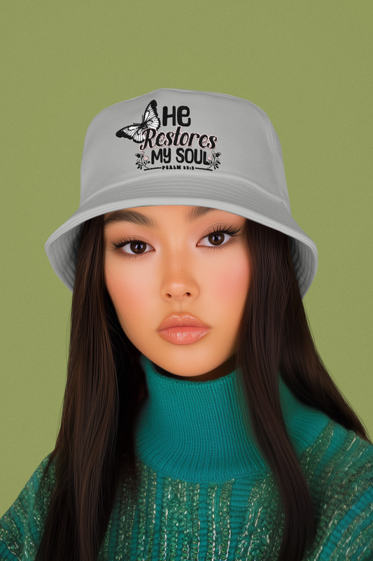 Bucket Hat, He Restores My Soul, Faith-Based