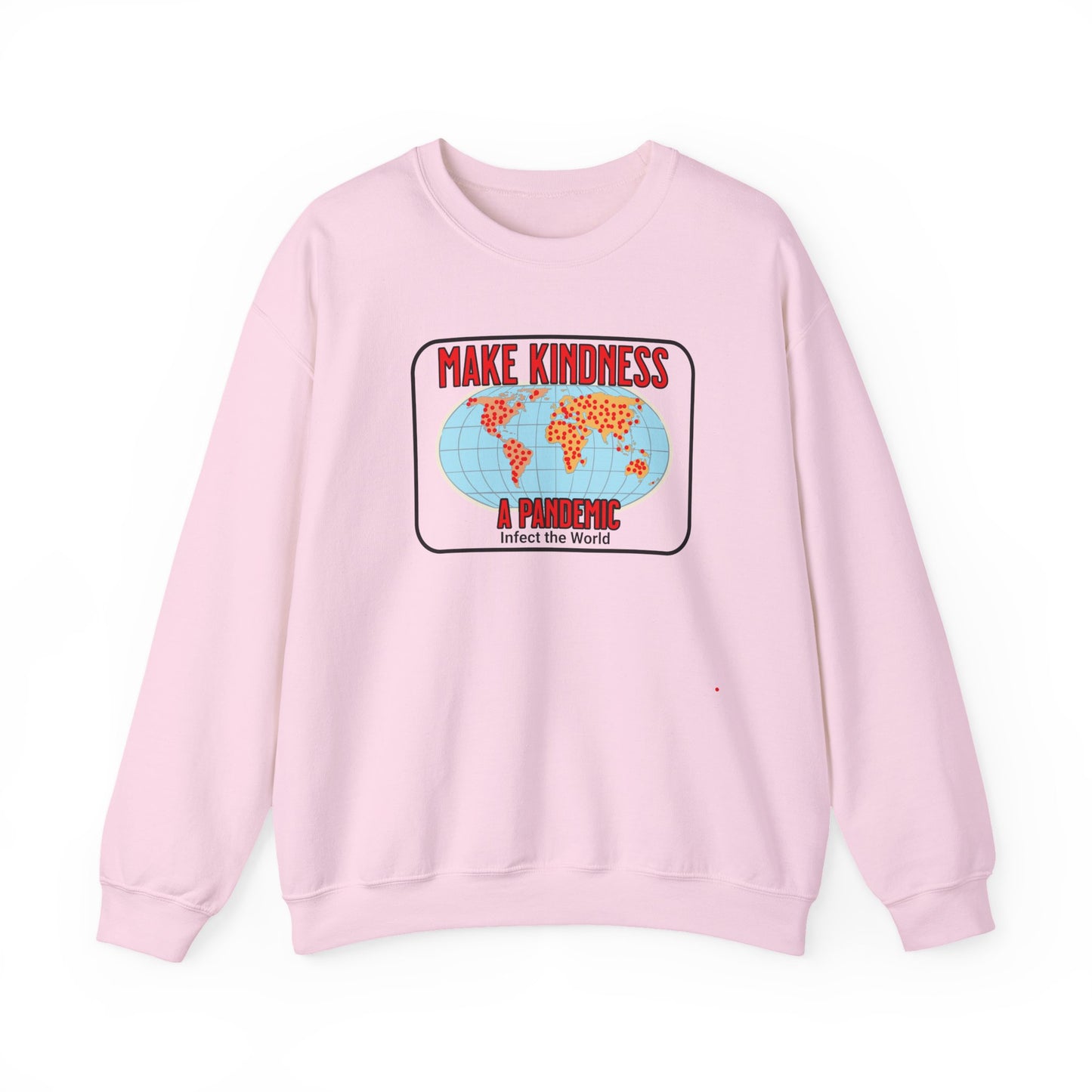 Make Kindness A Pandemic, Faith-Based, Repentance, Unisex Heavy Blend Sweatshirt