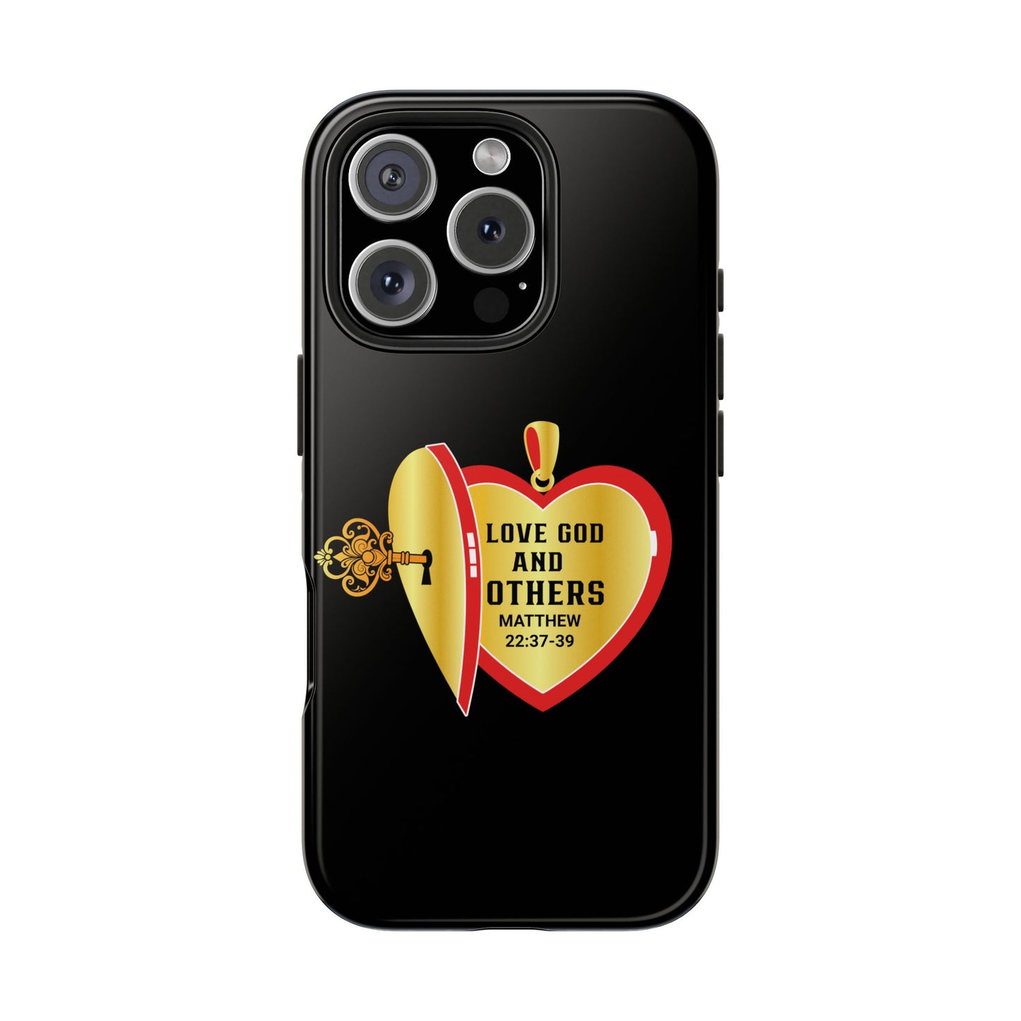 Love God & Others, Phone Case, Christian, Faith-Based