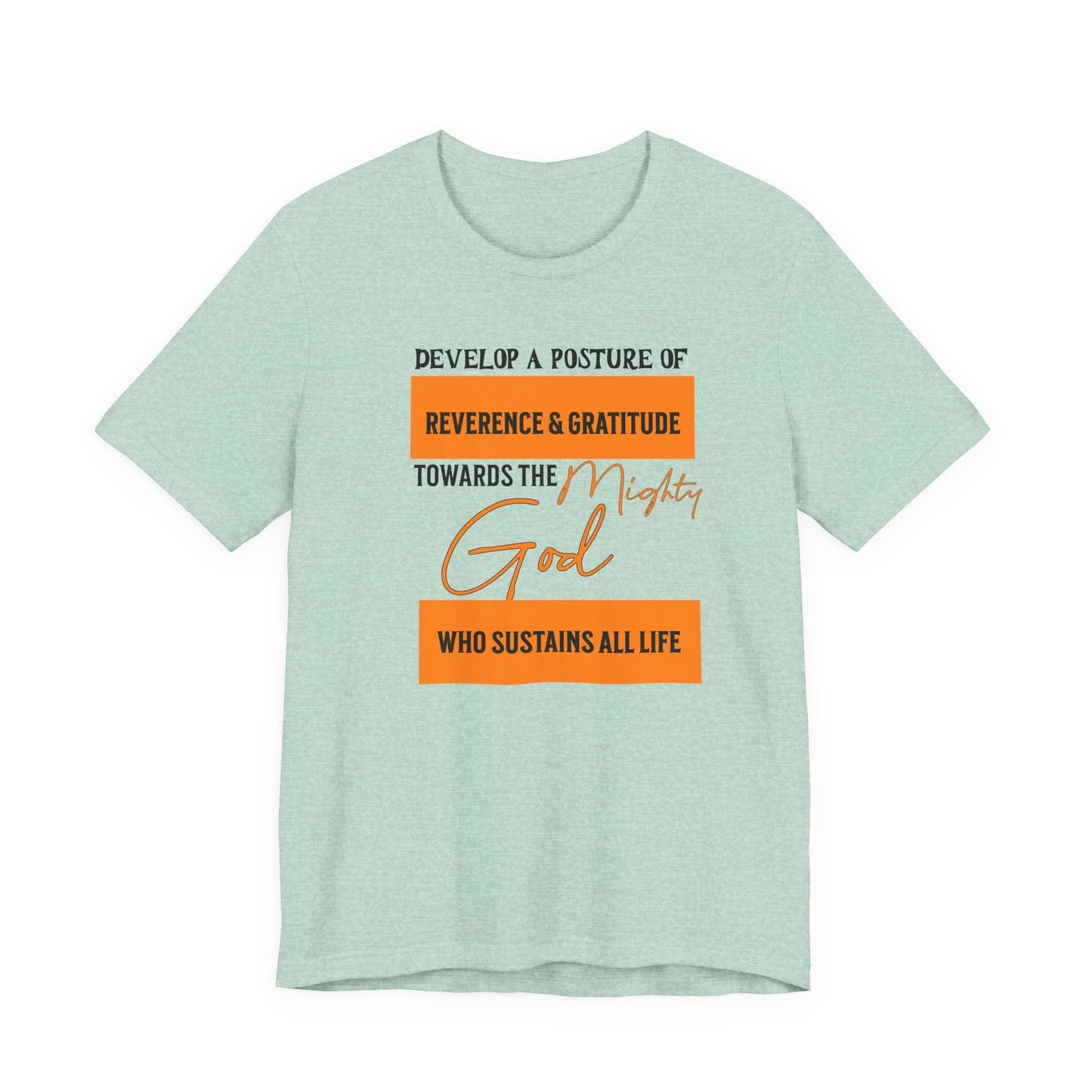 Develop a Posture for the Mighty God, Christian, Faith-Based, Repentance
