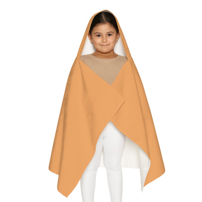 Youth Hooded Towel — Cover Me By Praying Daily to God, Christian Beach & Bath Towel