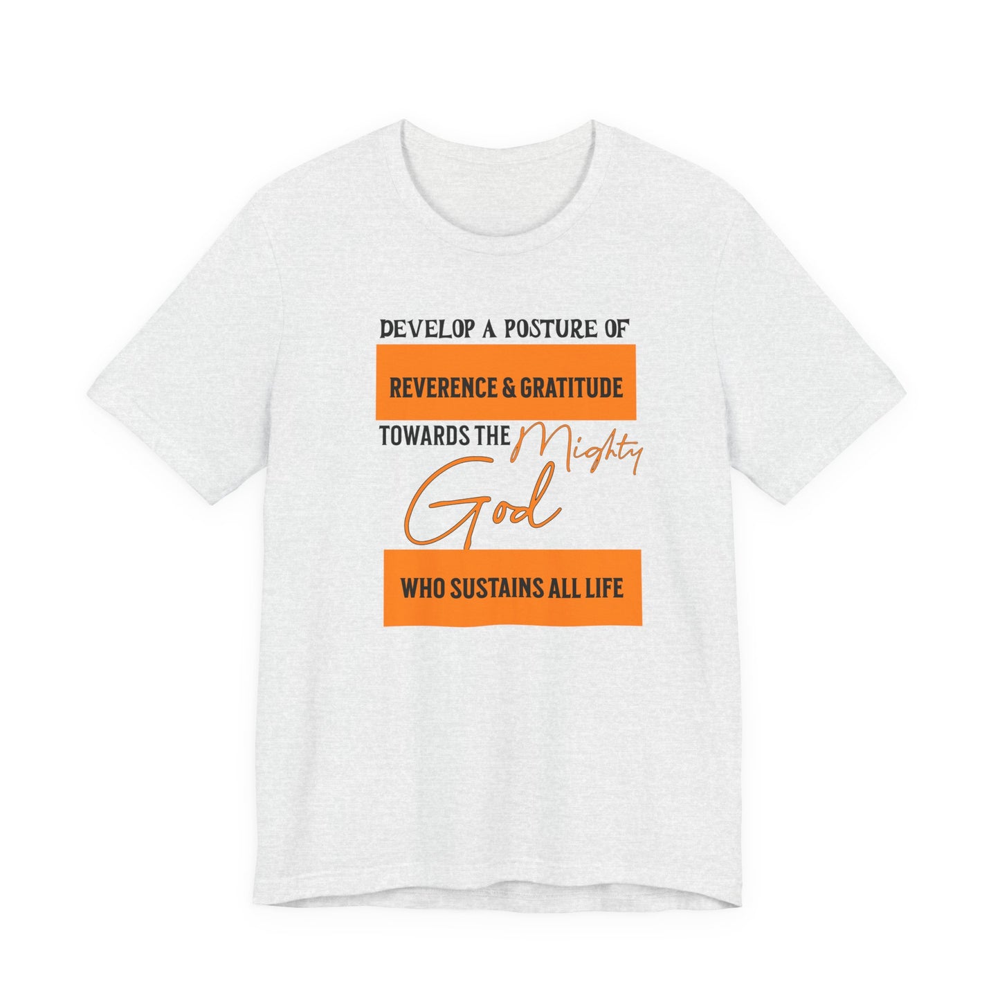 Develop a Posture for the Mighty God, Christian, Faith-Based, Repentance