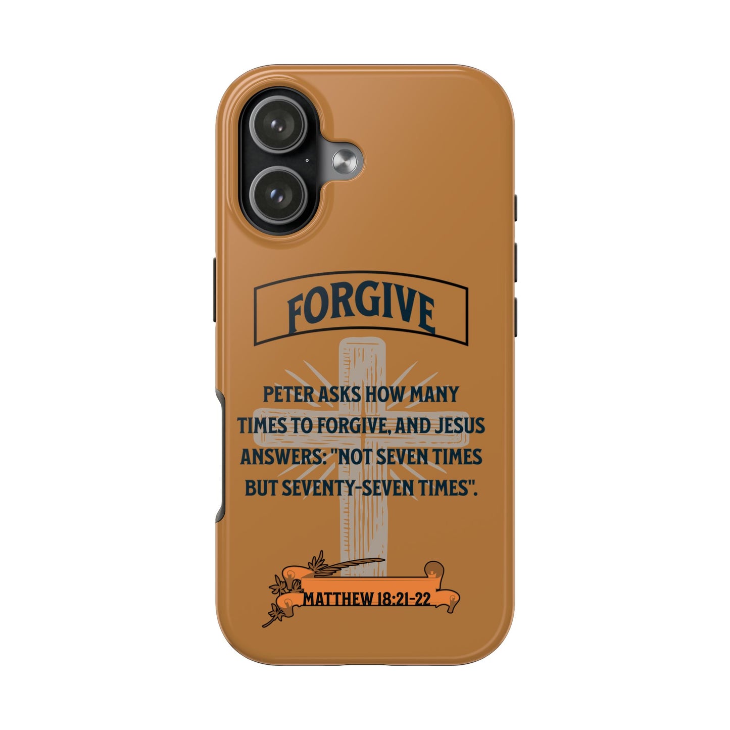 Forgive, Phone Case, Christian, Faith-Based