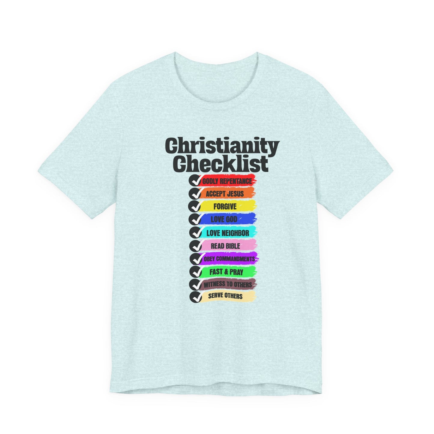 Christianity Checklist, Faith-Based, Repentance