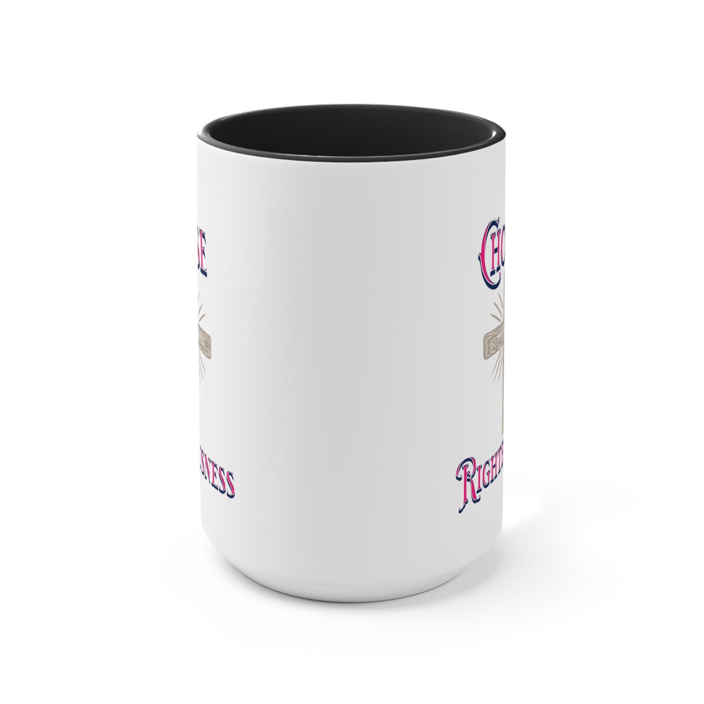 Choose Righteousness- Motivational Coffee Cup, Faith-Based