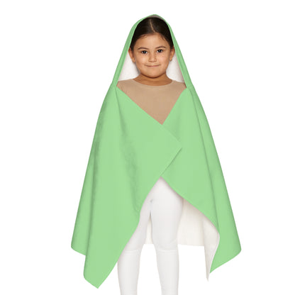 Youth Hooded Towel — Cover Me by Praying Daily to God, Christian Beach & Bath Towel