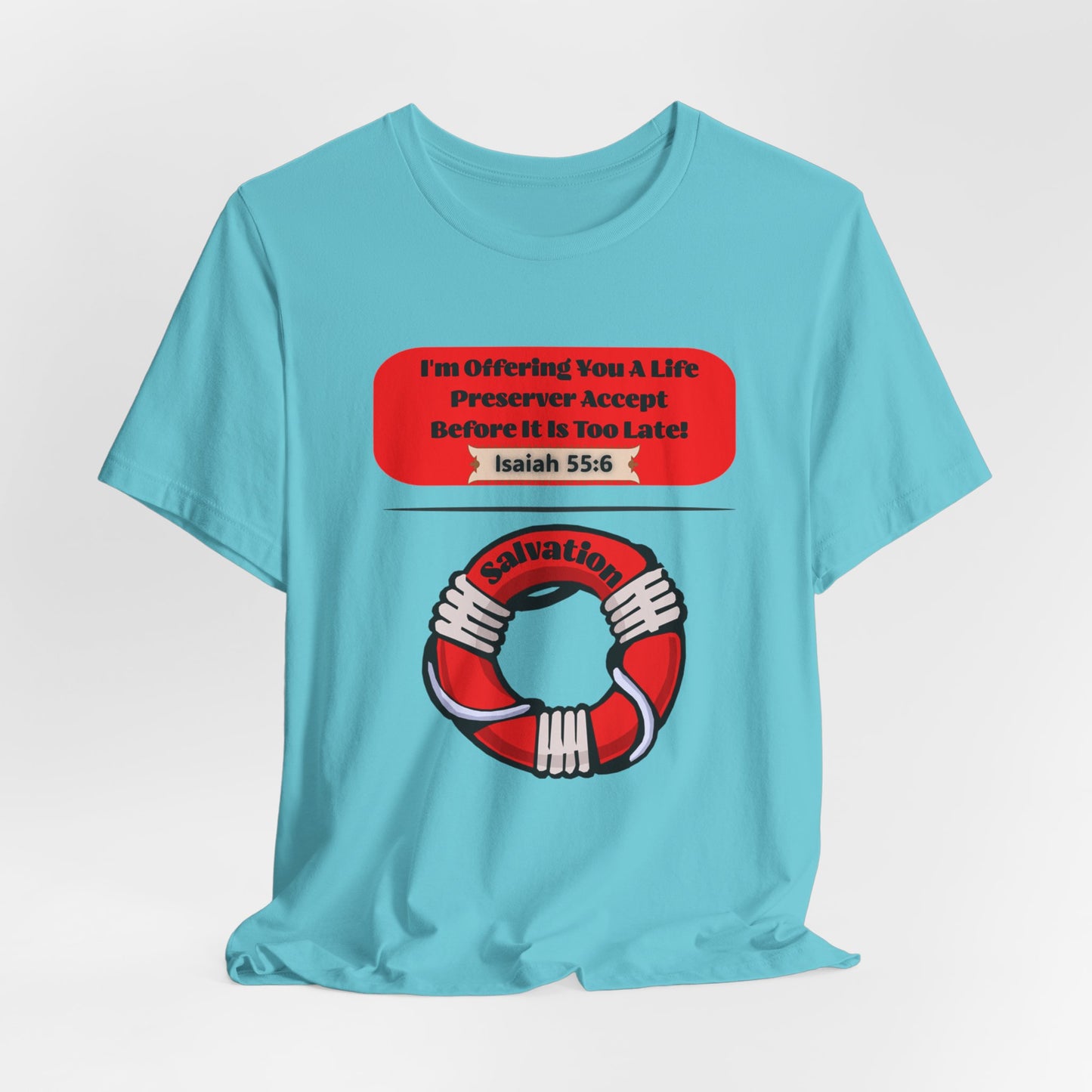 Jesus Offering a Life-Preserver, Faith-Based, Inspiration, Jesus