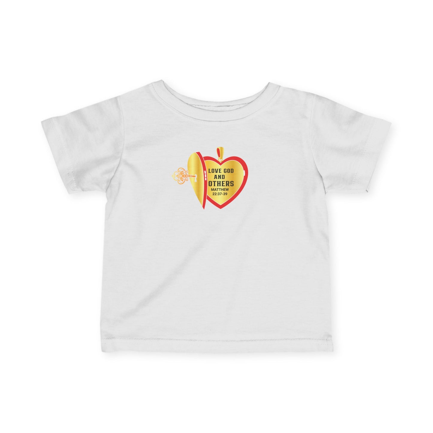 Christian T-Shirt, Love God & Others, Infant T-Shirt