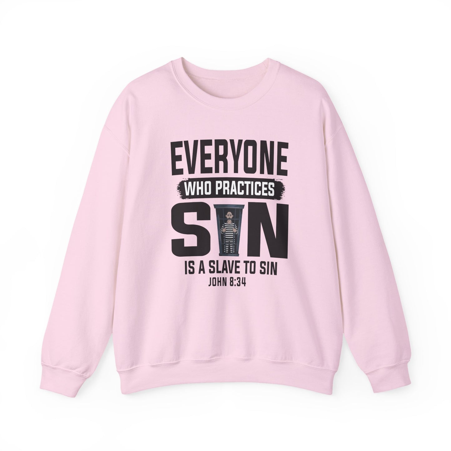 Slave To Sin, Faith-Based, Unisex Heavy Blend Sweatshirt