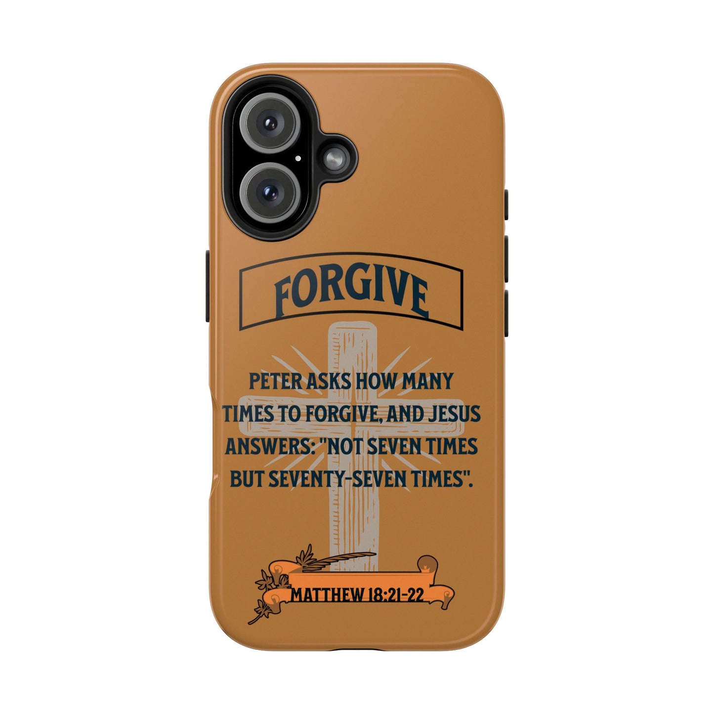 Forgive, Phone Case, Christian, Faith-Based