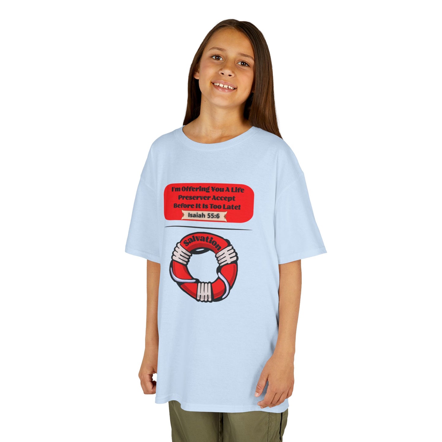 Jesus is Offering a Life Presever, Jesus T-Shirt, Faith, Inspiration, Jesus, Faith-Based